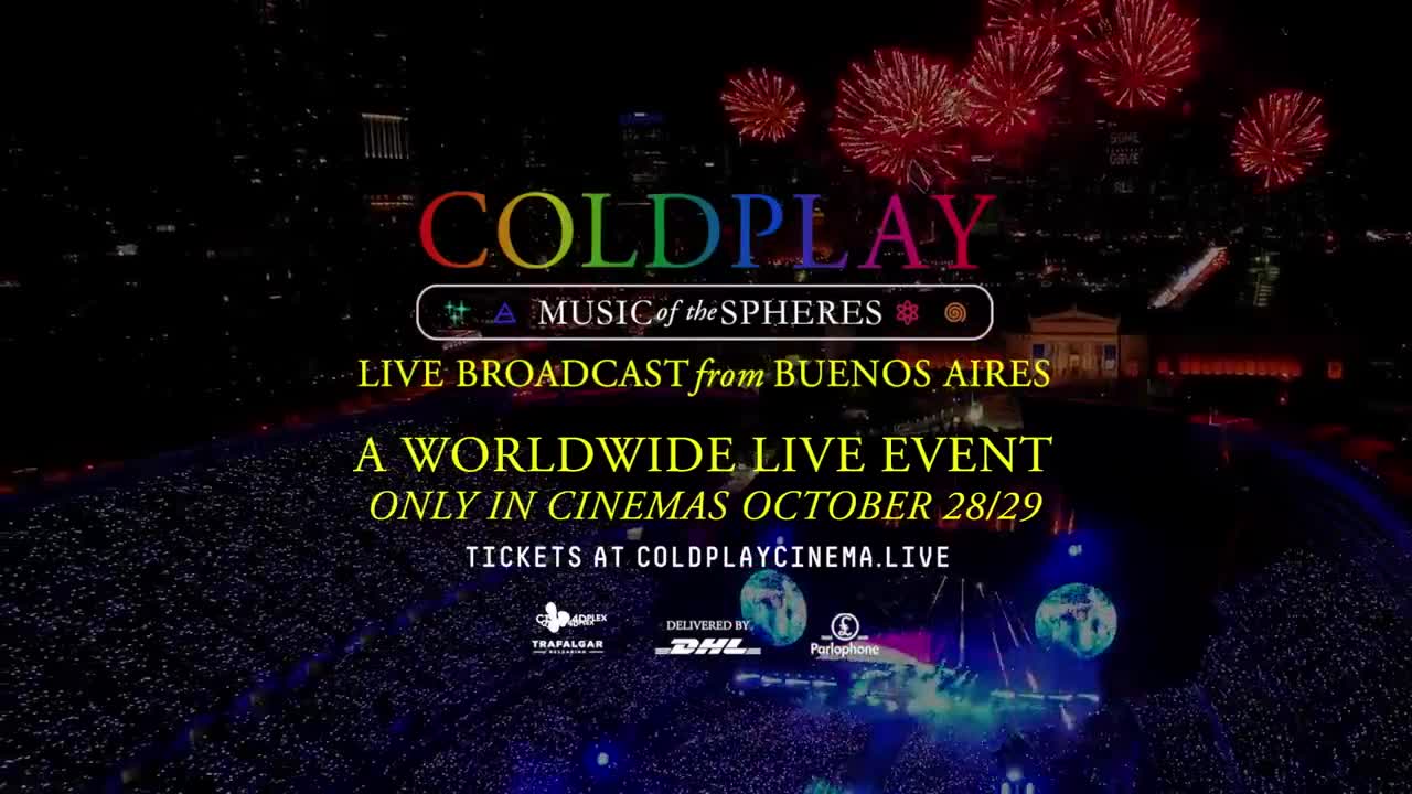 Coldplay Live Broadcast From Buenos Aires (Official trailer)