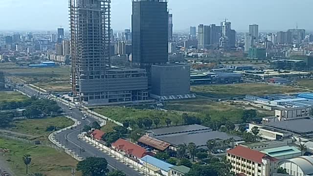 Phnom penh city view