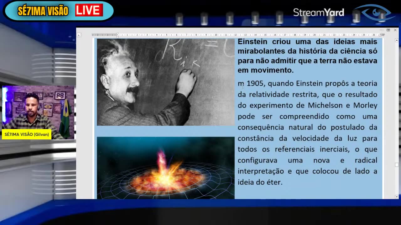 SÉ7IMA VISÃO - 9mvJR_xL5f8 - 1887 A ÚLTIMA VEZ QUE A TERRA GIROU O SEGREDO É O ÉTER LUMINÍFERO