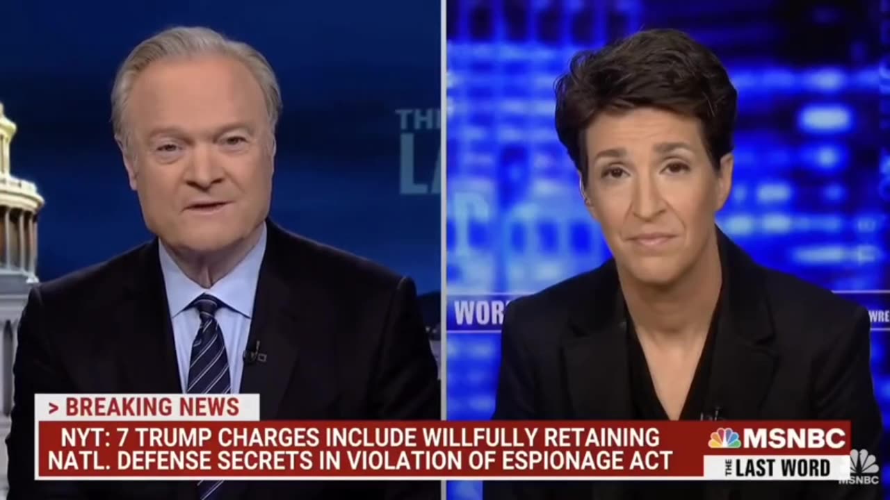 Maddow Accidentally Proves Trump Right About A Political Persecution