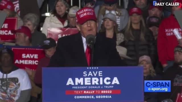 Here's What You Missed From Trump's Rally In Georgia