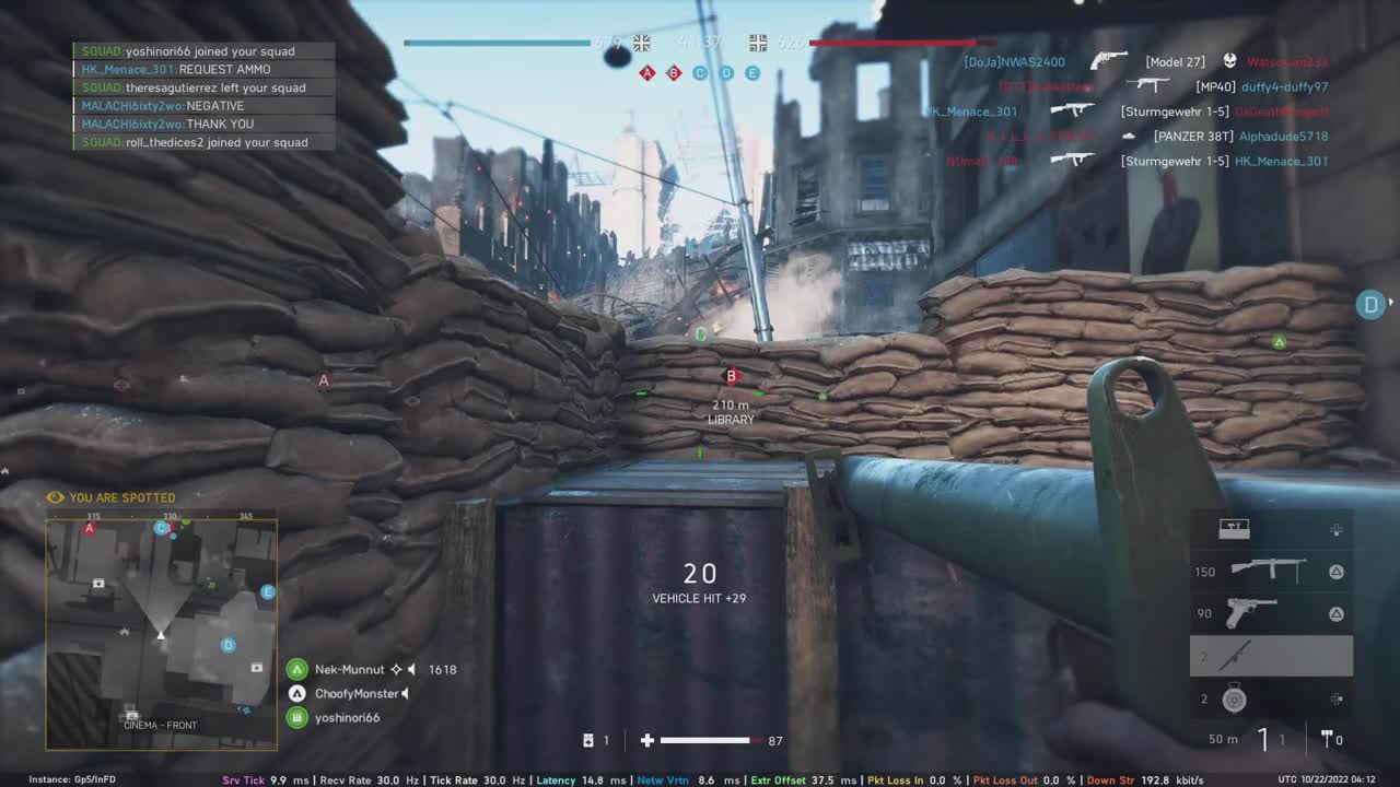 Jump shot Bazooka kill!