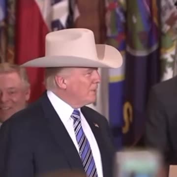 TRUMP❤️🇺🇸⭐️PROUDLY WEAR A COWBOY HAT💙🇺🇸⭐️🤠⭐️