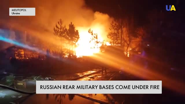 Unsafe rear: Russian military facilities under fire deep inside the country