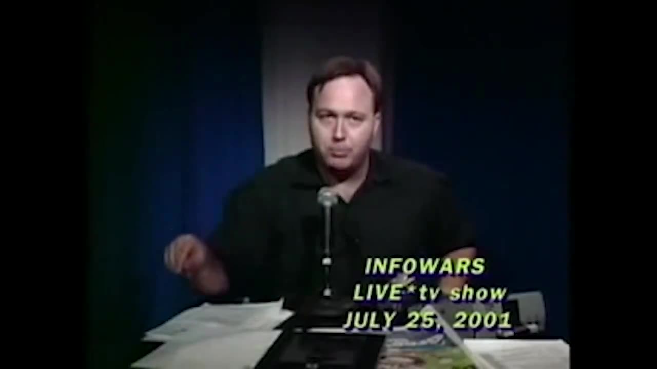 Alex Jones predicted 9-11, in detail and on camera, months before it happened. How did he do that?