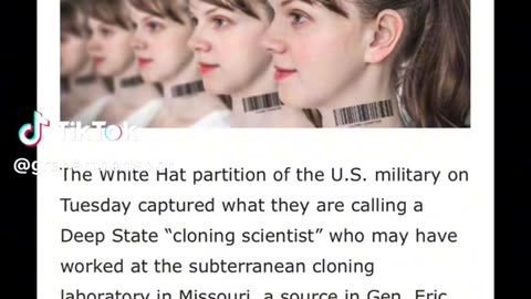 Graham Hodsdon - Deep state clones Read and decide for yourself..