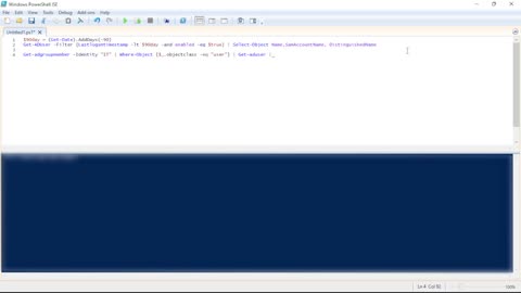Get AD Users Power Shell