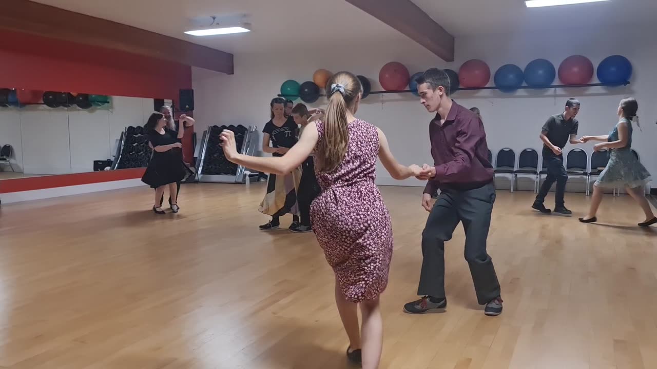 I'm learning to dance too!