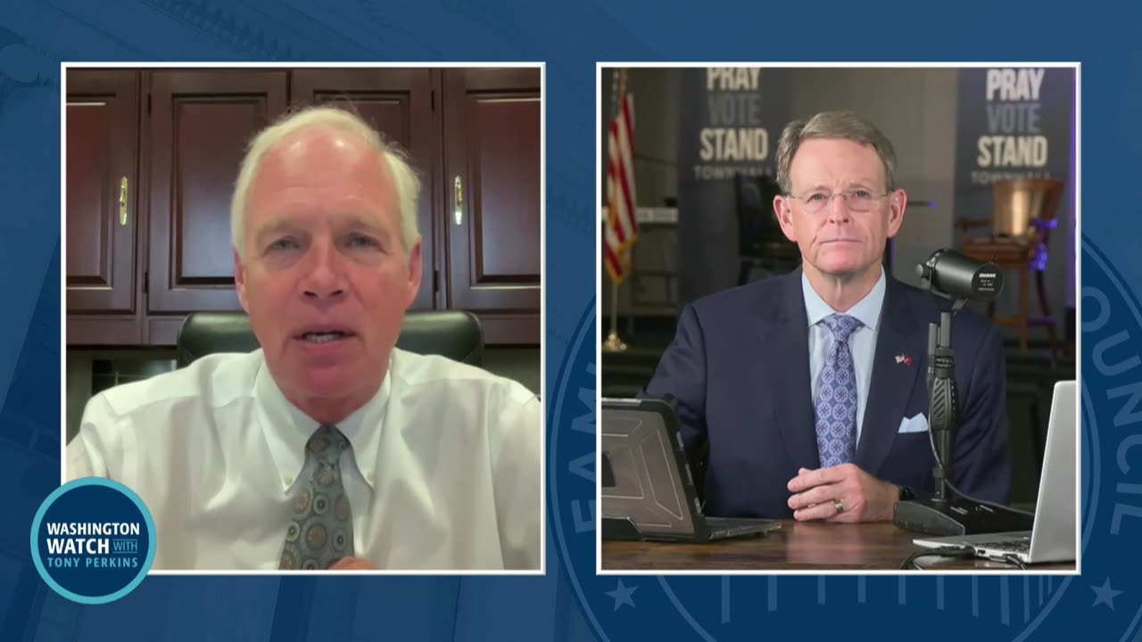 Senator Ron Johnson on Washington Watch with Tony Perkins 6.21.23