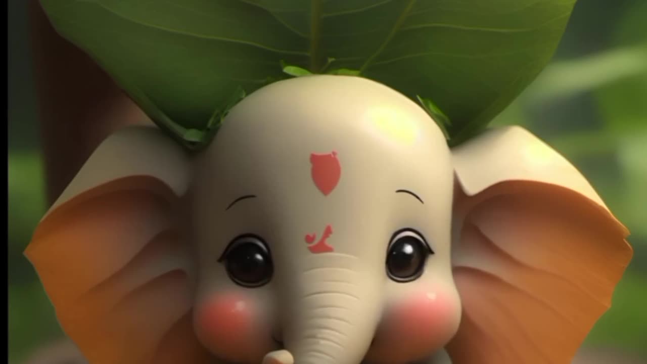 Cute bal ganesh ji🙏🙏🙏