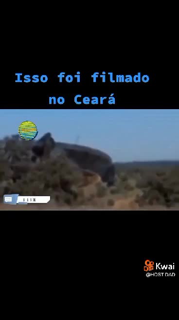THIS WAS FILMED IN CEARA (BRAZIL) UFO WALKING IN THE FIELD