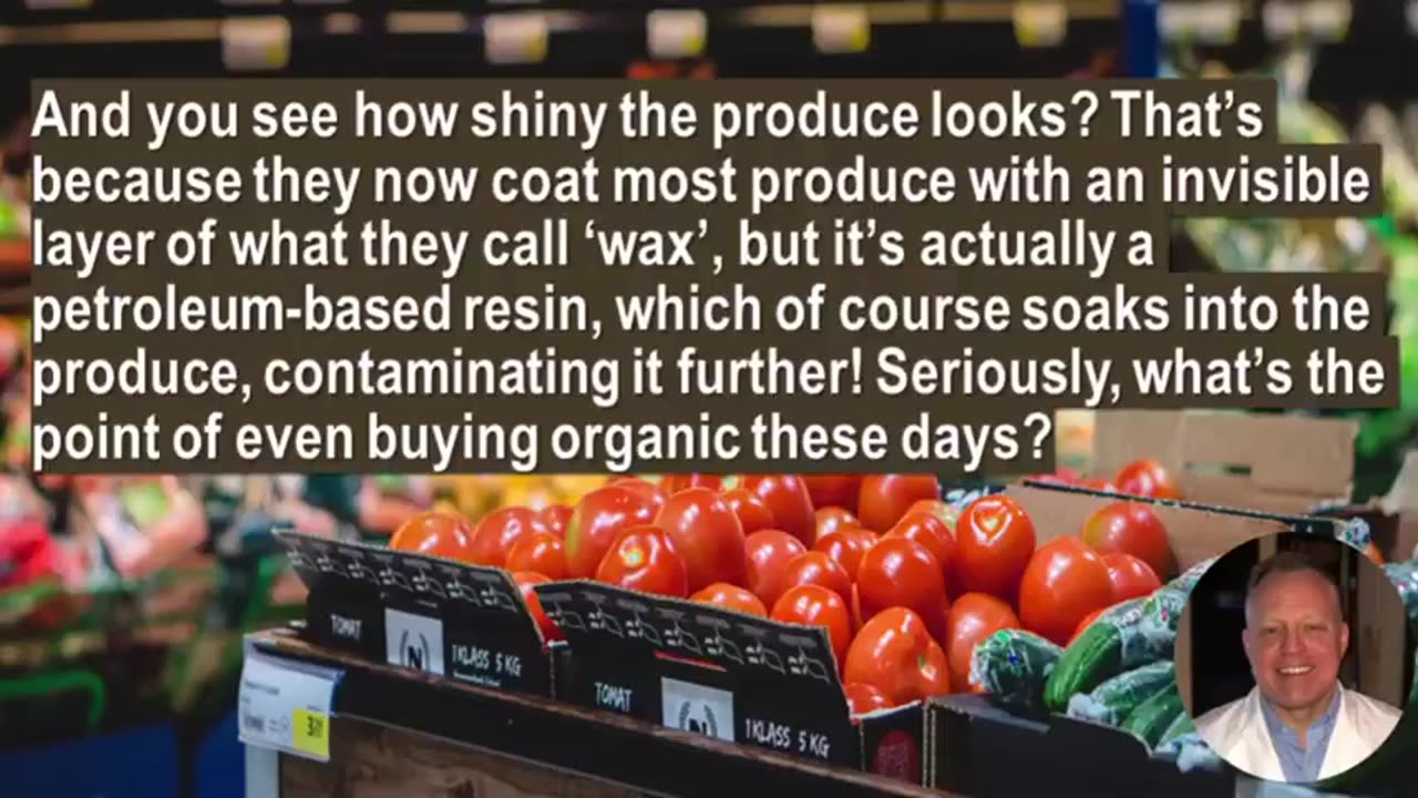 Why Cant U Wash Off All the Pesticides Herbicides Fungis GMOs & What About ORGANIC