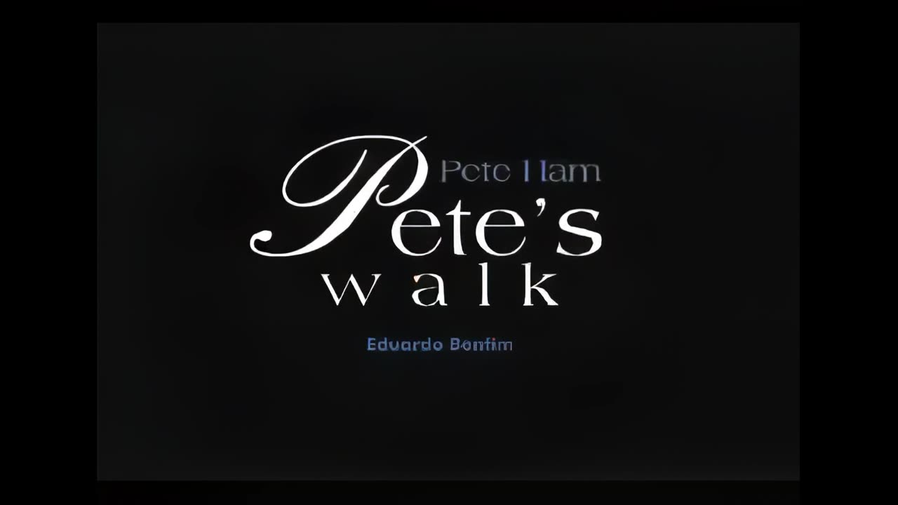 Pete's Walk (from Golders Green) by Pete Ham animated video 1080p upgrade