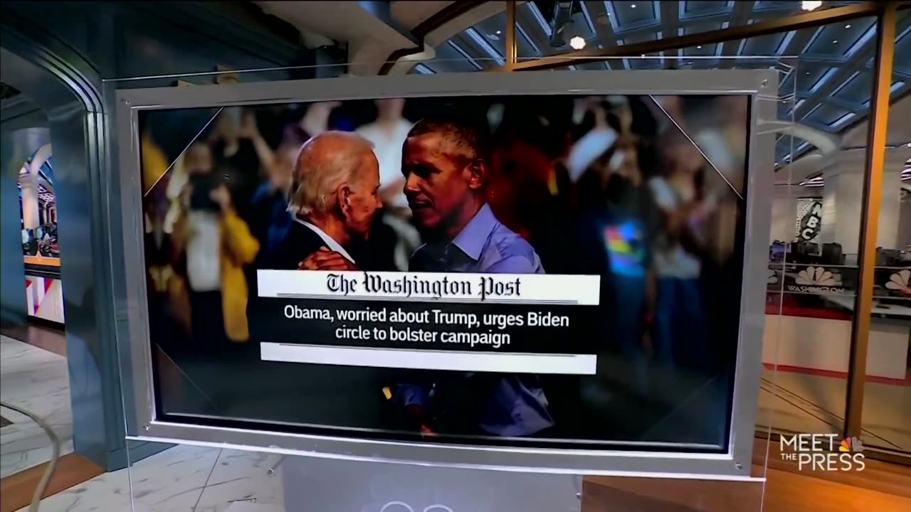 Barack Hussein Obama is "deeply concerned" about Trump's political strength.