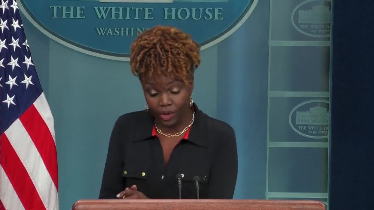 Karine Jean-Pierre states that Biden desires Kamala Harris "to be involved in" debt limit