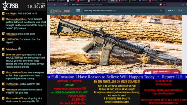 2022-02-23 20:00 EST - Modern Day America: with LC Mac