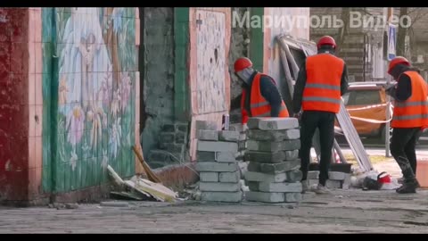 Mariupol rises, the reconstruction is unstoppable