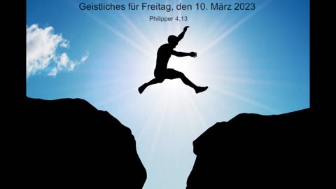 Geistliches für Freitag, den 10. März 2023