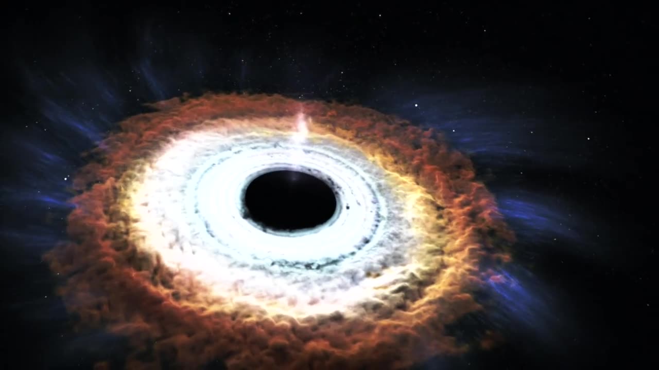 NASA/ Massive Black hole shreds passing stars