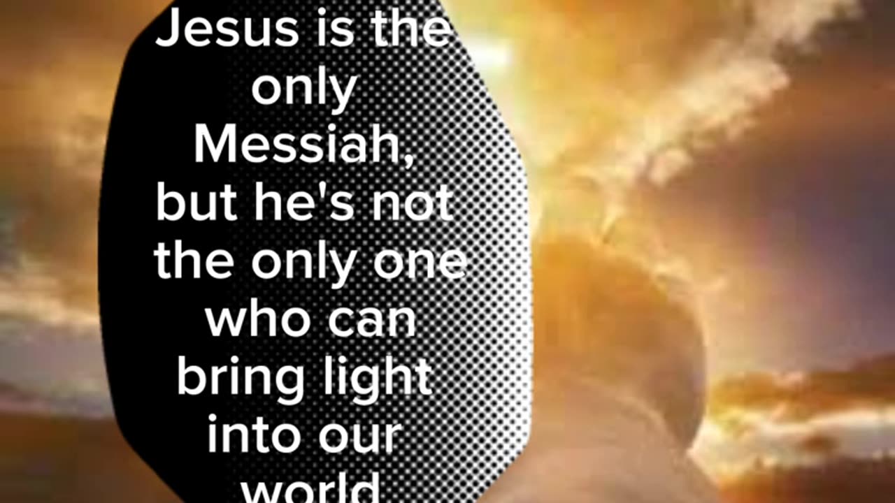 Jesus is the light of the world
