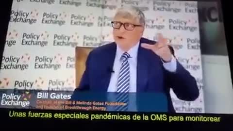 Bill Gates llama a formar un ejército mundial. ¿El Anticristo?