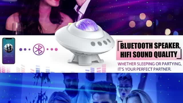 Galaxy Projector - Star Projector Night Light, 3 in 1 Northern Lights Aurora Projector