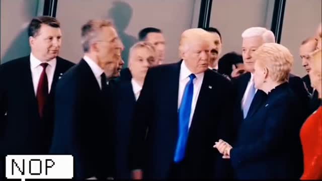 Trump* Ignores Female Politicion Handshake