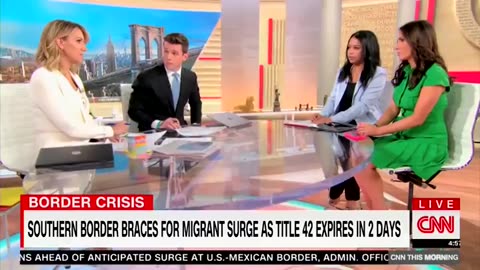 A panel on CNN criticized Secretary Mayorkas' assertion that the border is secure