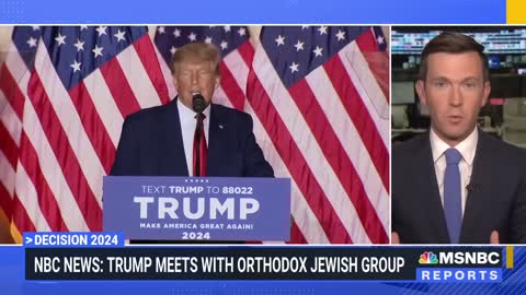 Despite criticism for having dinner with Ye, Trump is meeting with an Orthodox Jewish group. Tomás Fuentes