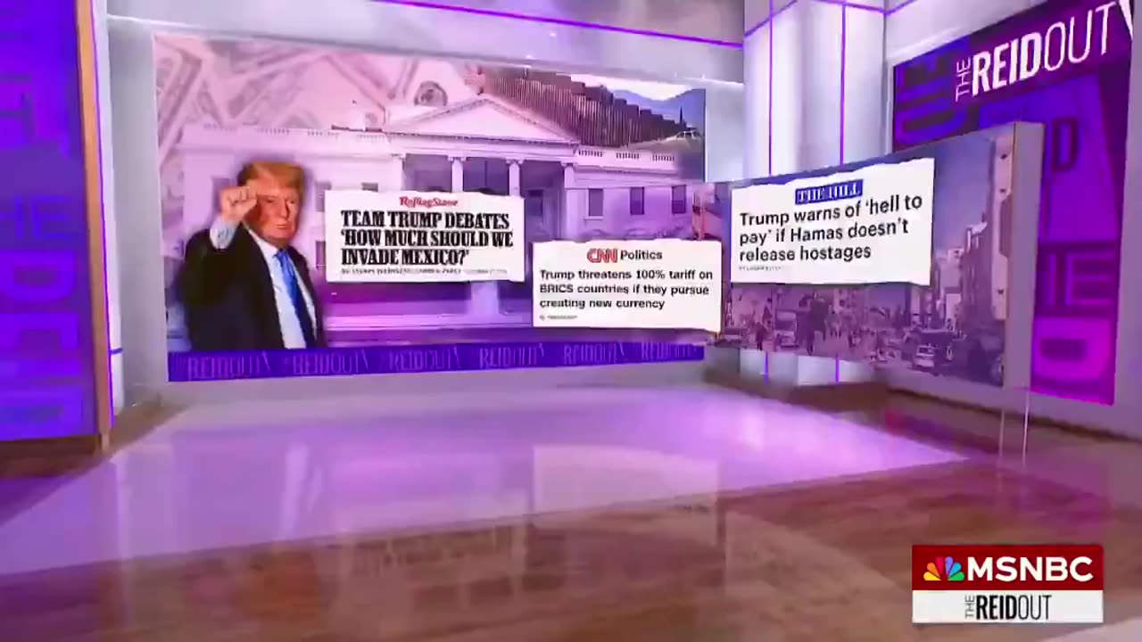 Incredible! Joy Reid is mad that Donald Trump is being mean to Hamas!