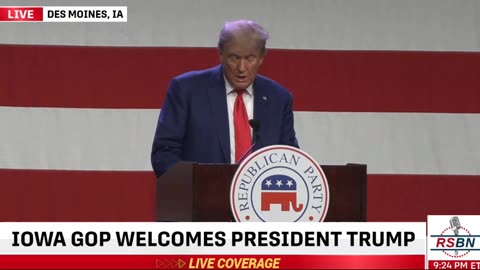 TRUMP - IOWA GOP DINNER