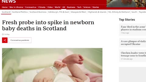 More dead babies! Scotland investigates.