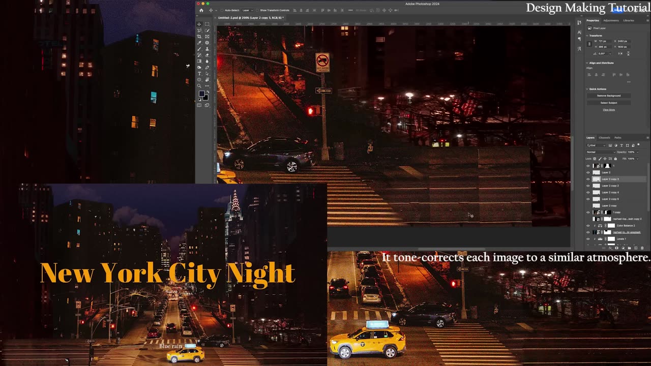 New York city night ambience | Study & Design | Chill