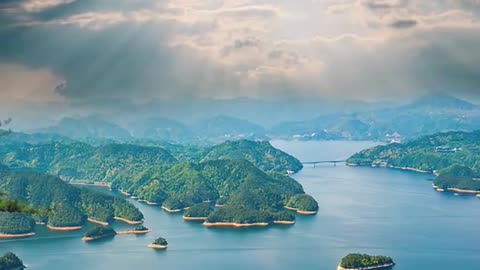 Such a beautiful landscape is as picturesque as a picture
