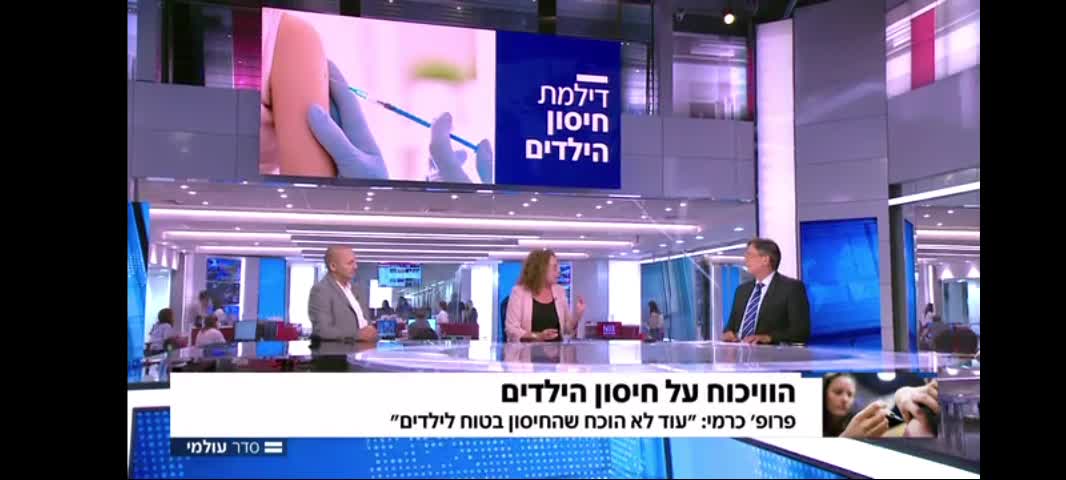 פרופסור כרמי סדר עולמי 8.5.21