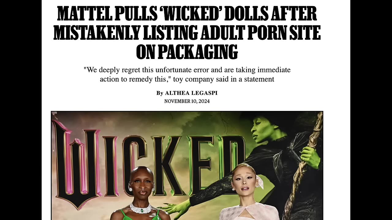 THESE DEMONS ARE TRULY WICKED! DOLL FOR 4 YEAR OLD GIRLS BEING SOLD WITH LINK TO A PORN SITE!