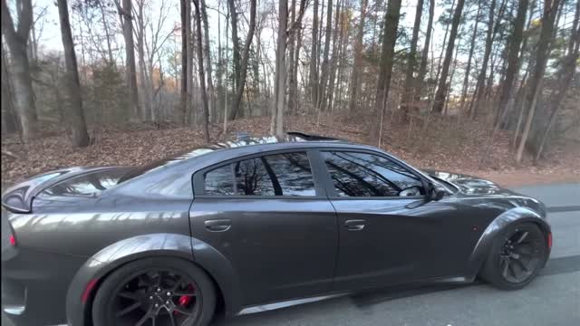HELLCAT DOES INSANE BURNOUTS😶🌫️