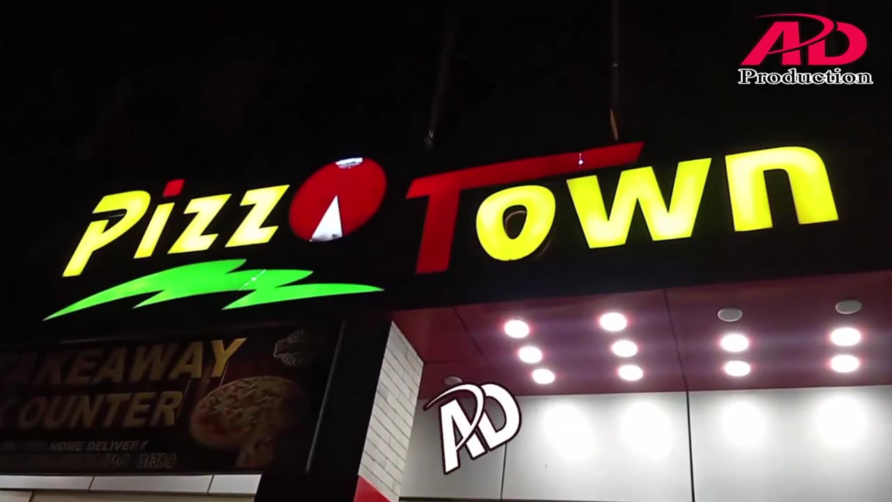 ishaa And Aabda in Pizza Town Sukkur AD Production