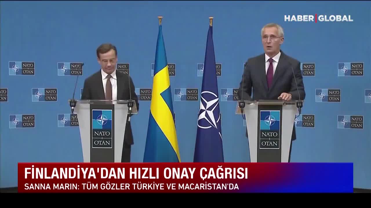 İsveç ve Finlandiya'nın NATO Üyeliği İçin Dikkat Çeken Türkiye Çıkışı!