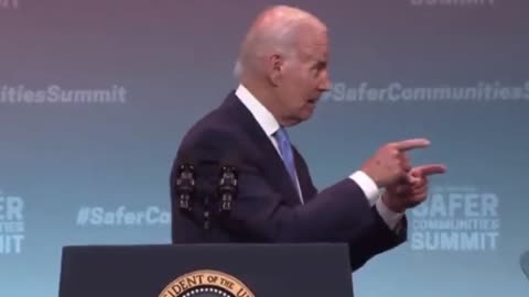 Biden says god save the queen During speech?!