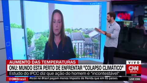 Mundo está à beira da 'catástrofe climática', alerta líder da ONU | LIVE CNN