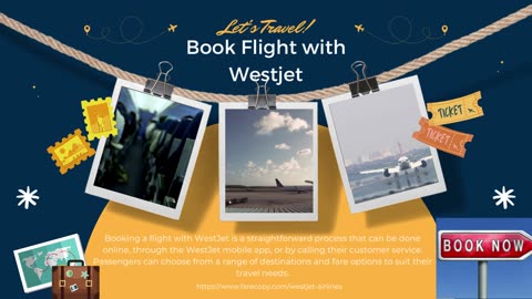 Book Flight with Westjet