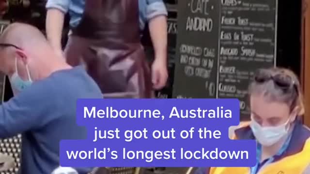 Melbourne, Australia just got out of the world's longest lockdown