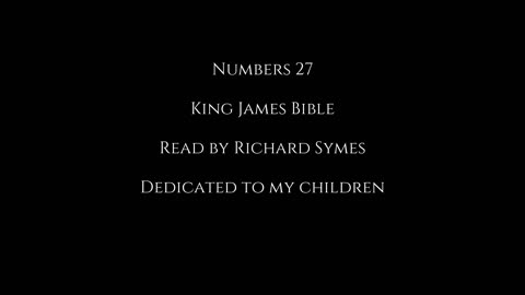 Numbers 27