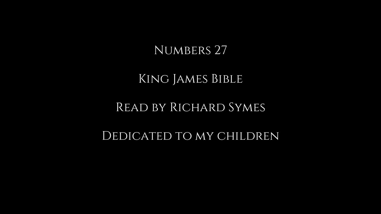 Numbers 27