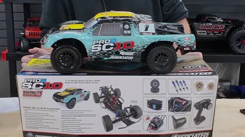 Team Associated Pro SC10 Unboxing! Where I Make A HUGE Mistake A Great Track Truck But Can It Bash?