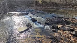Beautiful rocky river view
