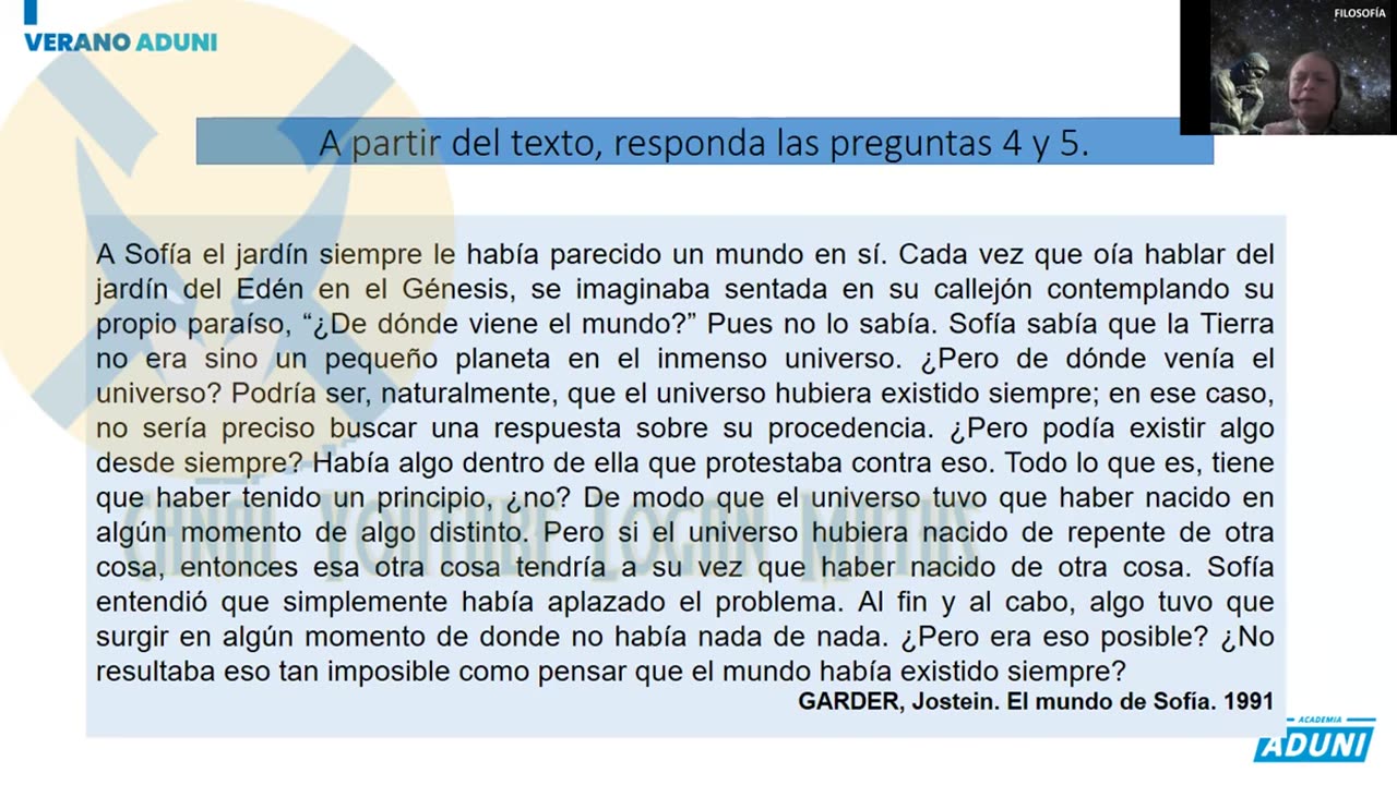 VERANO ADUNI 2022 | Semana 02 | Filosofía