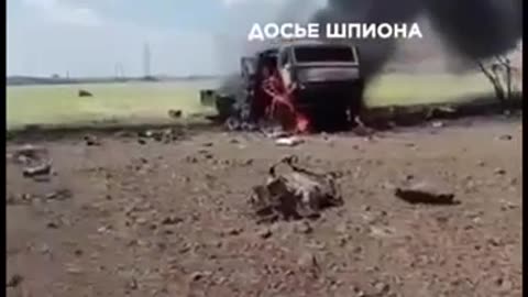 Russian Soldier Films the Aftermath of a HIMARs Strike on Russian SAM Complex