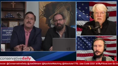 Conservative Daily Shorts: Courage is Contagious, Don't Let the False Narrative Corrupt the Truth with Mike Lindell and Joe Hoft